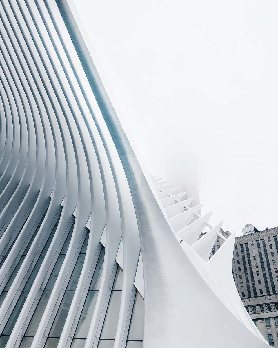 new york structural view of building architecture